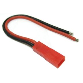 Female JST Connector with 10cm 20AWG Silicone Wire