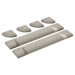 Bachmann 44-564 Corner Pavements and Drop Kerbs