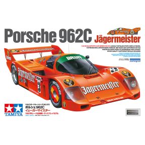 Tamiya 24372 Porsche 962C Jagermeister Livery Plastic Kit