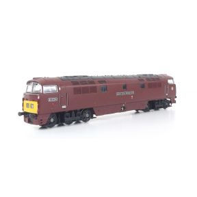 Dapol 2D-003-014-SH N Gauge Class 52 Western D1034 'Western Dragoon' BR Maroon Small Yellow Panels DCC Sound Fitted
