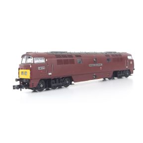 Dapol 2D-003-014-SH N Gauge Class 52 Western D1034 'Western Dragoon' BR Maroon Small Yellow Panels DCC Sound Fitted
