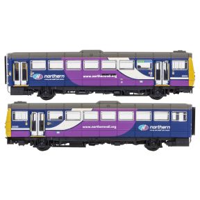 Dapol 2D-142-006 N Gauge Class 142 Pacer 142024 Northern Rail