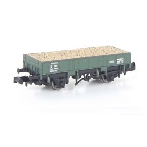 Dapol 2F-060-016 N Gauge Grampus Ballast Wagon BR Olive Green DB984363