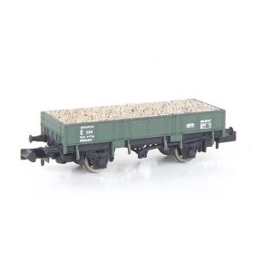 Dapol 2F-060-016 N Gauge Grampus Ballast Wagon BR Olive Green DB984363