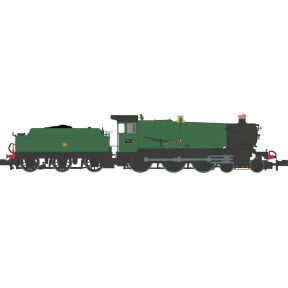 Dapol 2S-001-005S N Gauge GW Manor 4-6-0 7818 'Granville Manor' GW Green Shirtbutton DCC Sound Fitted