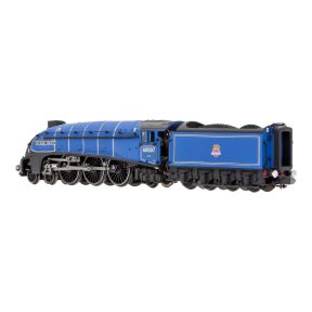 Dapol 2S-008-017 N Gauge LNER A4 4-6-2 60007 'Sir Nigel Gresley' BR Blue Early Crest As Preserved