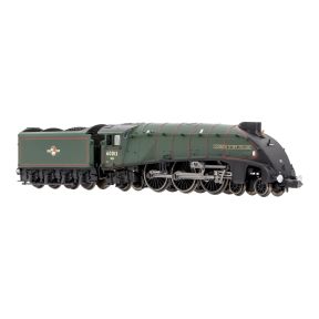 Dapol 2S-008-018 N Gauge LNER A4 4-6-2 60013 'Dominion Of New Zealand' BR Green Late Crest With Four Gresley Coaches