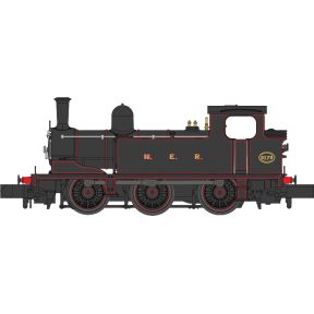 Dapol 2S-022-001 N Gauge LNER J72 0-6-0 2173 NER Lined Black