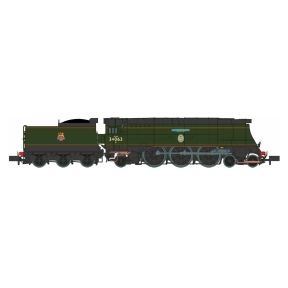 Dapol 2S-034-003 N Gauge SR Battle of Britain 4-6-2 34063 '229 Squadron' BR Green Early Crest