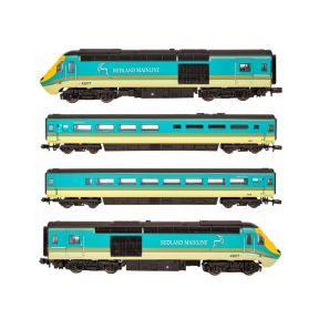 Dapol 2D-019-015 N Gauge Class 43 HST 43066 'Nottingham Playhouse' And 43077 Midland Mainline Bookset
