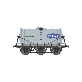 Dapol 2F-031-029 N Gauge 6 Wheel Milk Tanker St Ivel/Unigate Creameries S4430