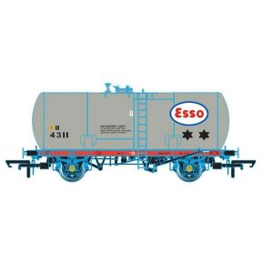 Oxford Rail OR76TKA002 OO Gauge Class A Tank ESSO 4022 Class A Revised Suspension