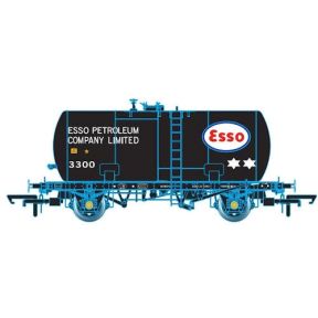 Oxford Rail OR76TKB001 OO Gauge Class B Tank Esso Black Original Suspension 3300 Clas