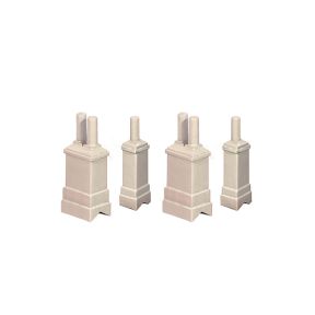 Ratio 307 N Gauge Chimneys Plastic Kit