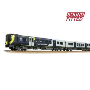 Bachmann 31-042SF OO Gauge Class 450/0 4 Car EMU 450036 South Western Railway DCC Sound Fitted