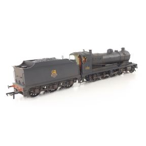Bachmann 31-128 GW ROD 2-8-0 3036 BR Black Early Crest Weathered