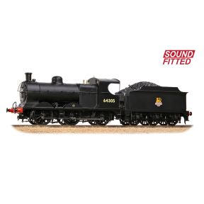 Bachmann 31-319ASF OO Gauge LNER J11 0-6-0 64305 BR Black Early Crest DCC Sound Fitted
