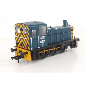 Bachmann 31-360Y OO Gauge Class 03 Shunter 03160 BR Blue