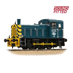 Bachmann 31-362BSF OO Gauge Class 03 03056 BR Blue DCC Sound Fitted