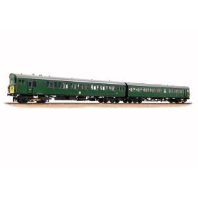 Bachmann 31-393 OO Gauge Class 414 2 HAP 2 Car EMU 6079 BR Green Small Yellow Panels