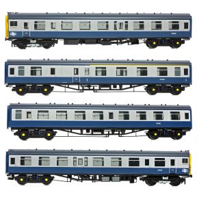 Bachmann 31-421 OO Gauge Class 411 4CEP 4 Car EMU Refurbished 411506 BR Blue & Grey