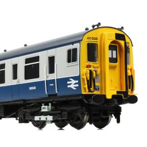 Bachmann 31-421 OO Gauge Class 411 4CEP 4 Car EMU Refurbished 411506 BR Blue & Grey