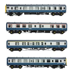 Bachmann 31-424 OO Gauge Class 422/7 4TEP 4 Car EMU Refurbished 2703 BR Blue And Grey