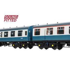 Bachmann 31-424SF OO Gauge Class 422/7 4TEP 4 Car EMU Refurbished 2703 BR Blue And Grey DCC Sound Fitted