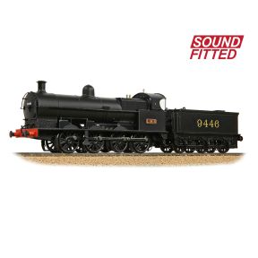 Bachmann 31-483SF OO Gauge LNWR G2 0-8-0 9446 LMS Black DCC Sound Fitted