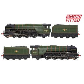 Bachmann 31-528BSF OO Gauge LNER Peppercorn A2 4-6-2 60527 'Sun Chariot' BR Green Late Crest DCC Sound Fitted
