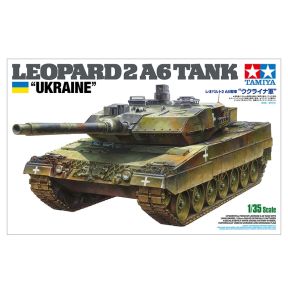 Tamiya 25207 Leopard 2 A6 Tank Ukraine Plastic Kit