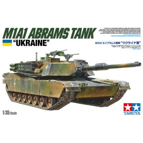 Tamiya 25216 M1A1 Abrams Tank Ukraine Plastic Kit