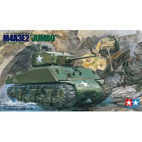 Tamiya 35138 M4A3E2 Sherman Jumbo Tank Plastic Kit