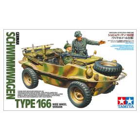 Tamiya 35393 Schwimmwagen Type 166 Wide Wheel Version Plastic Kit