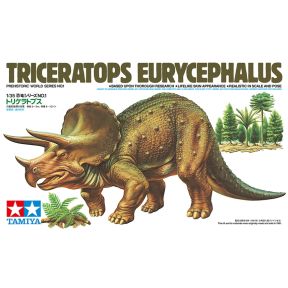 Tamiya 60201 Triceratops Eurycephalus Plastic Kit