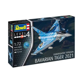 Revell 03818 German Eurofighter Typhoon Bavarian Tiger 2021 Plastic Kit