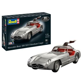 Revell 05633 Mercedes Benz 300 SLR 70th Anniversary Plastic Kit Gift Set