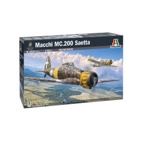 Italeri 2516 Macchi MC.200 Saetta Plastic Kit