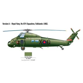 Italeri 2720 Wessex UH5 Helicopter Plastic Kit