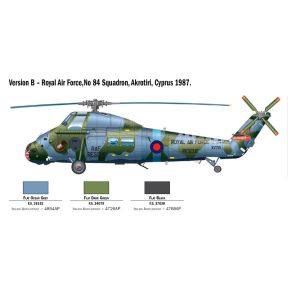 Italeri 2720 Wessex UH5 Helicopter Plastic Kit