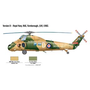 Italeri 2720 Wessex UH5 Helicopter Plastic Kit