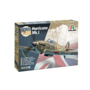 Italeri 2838 Hawker Hurricane Mk.1 WWII Aces Plastic Kit