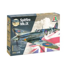 Italeri 2843 Supermarine Spitfire MkIX WW2 Aces Plastic Kit