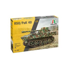Italeri 355 RSO Tractor with PAK40 Plastic Kit