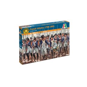 Italeri 6092 Napoleonic Wars French Infantry 1798 - 1805 Plastic Kit
