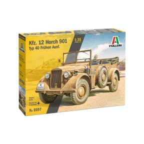 Italeri 6597 Kfz.12 Horch 901 Early Version Plastic Kit