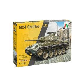 Italeri 6761 M24 Chaffee American Light Tank Plastic Kit