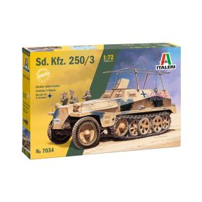 Italeri 7034 Sd. Kfz. 250/3 Plastic Kit