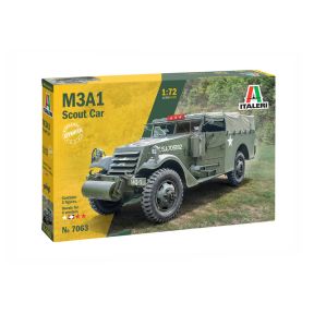 Italeri 7063 M3A1 Scout Car Plastic Kit