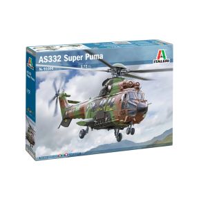 Italeri 91096 AS332 Super Puma Helicopter Plastic Kit